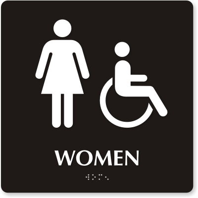 Ladies Room Sign - ClipArt Best