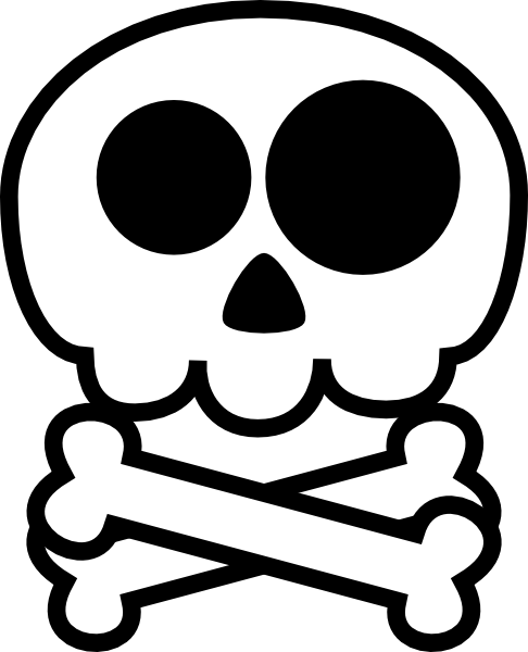 Cute Cartoon Skulls - ClipArt Best