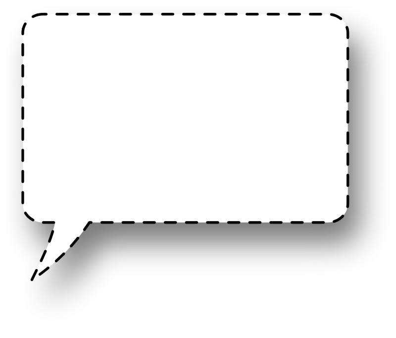 Clipart - Speech bubble