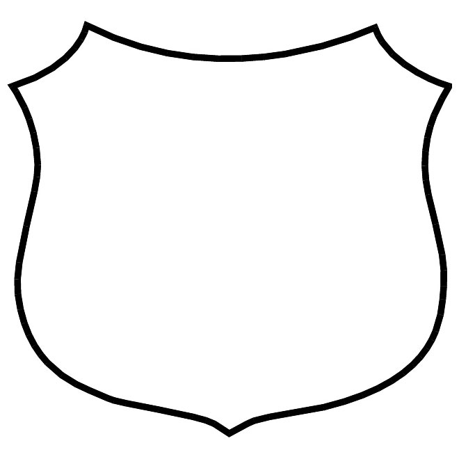 Clipart shield outline