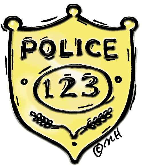 Police Officer Badge Clipart - Free Clipart Images