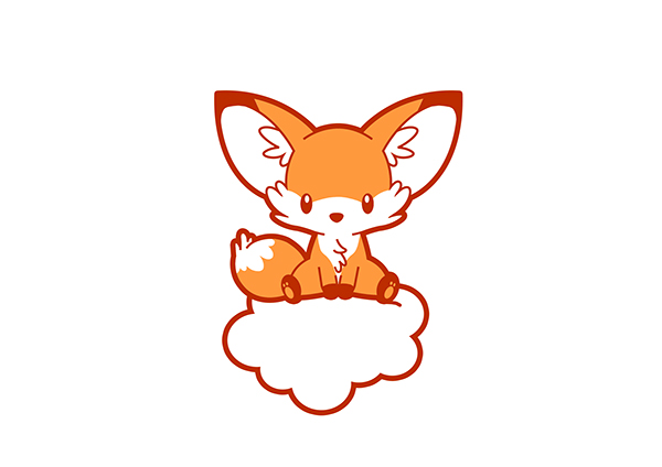 Fox chibi cartoon on Behance