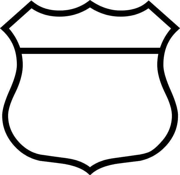 Blank Shield Clipart Shield Outline