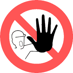 Just Say No Sign Clipart Best