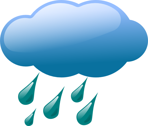 Rain Cloud Clip Art - vector clip art online, royalty ...