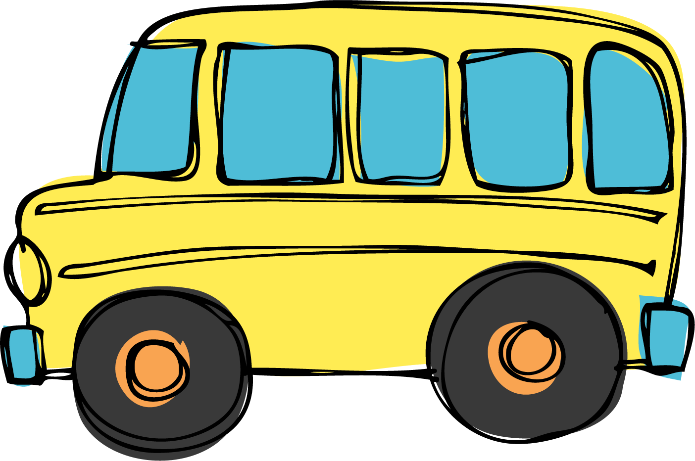 Short Yellow Bus Pictures - ClipArt Best