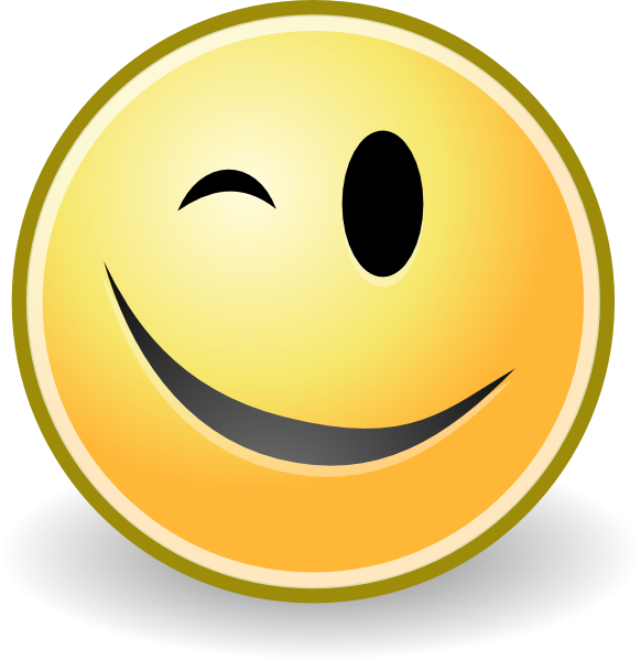 Clip Art Winking Eye Clipart