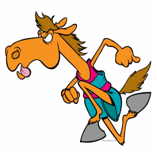 Funny Horse Clipart