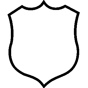 Clipart shield outline