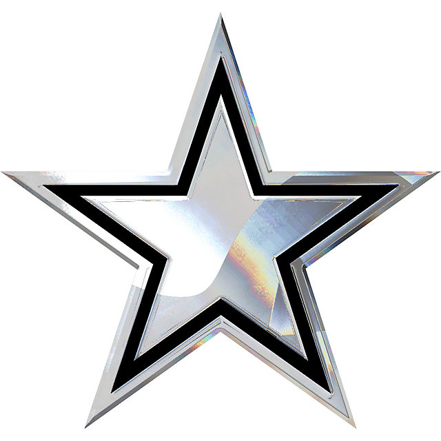 Dallas Cowboys Chrome Metal Star Emblem | Accessories | Dallas ...