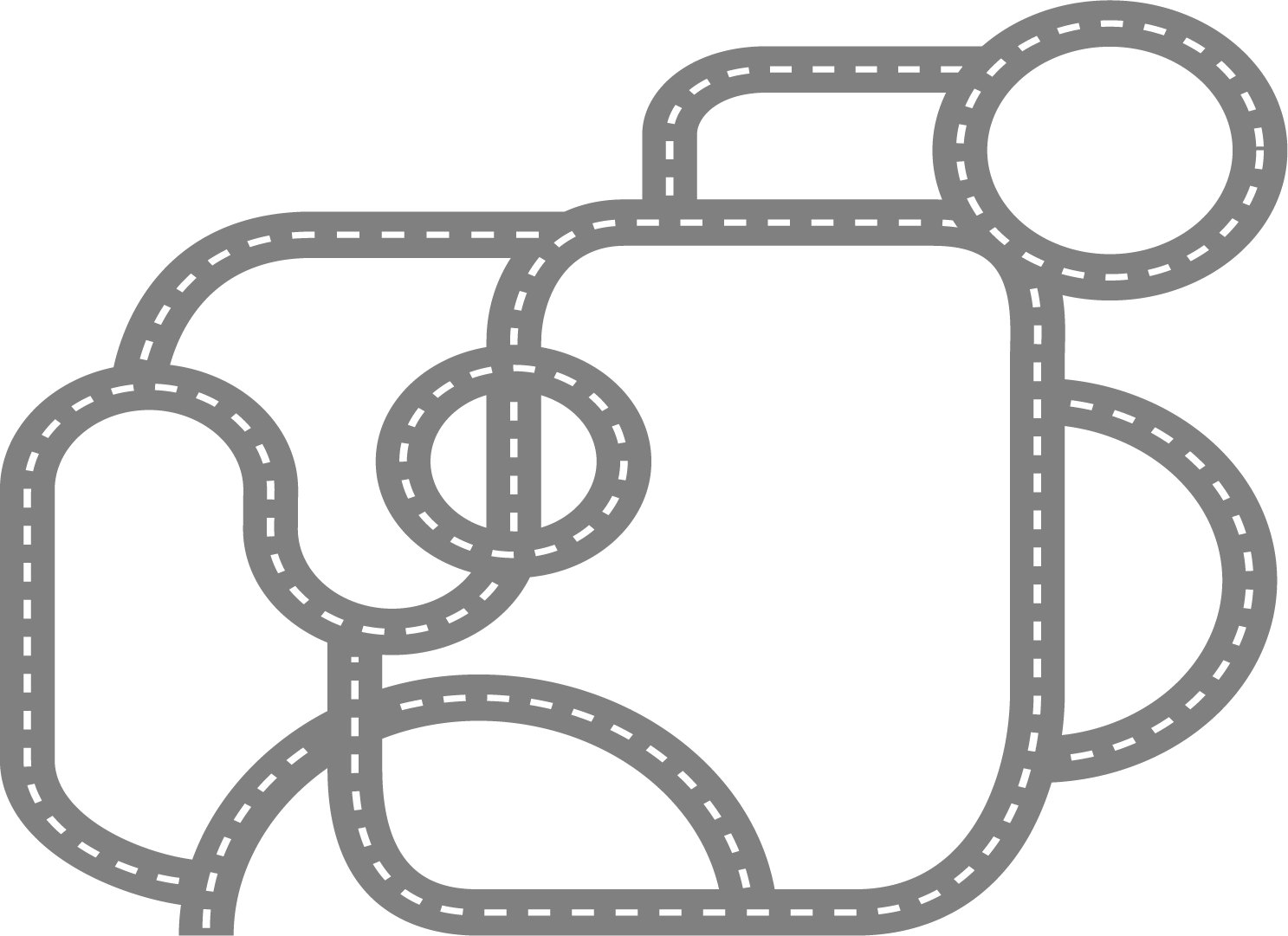 Car race track clipart