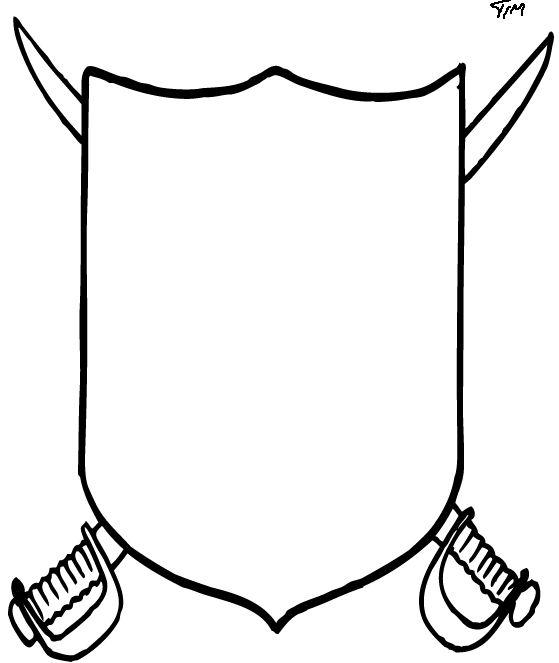 Shield Outline - Free Clipart Images