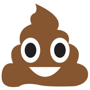 Poop clipart no background