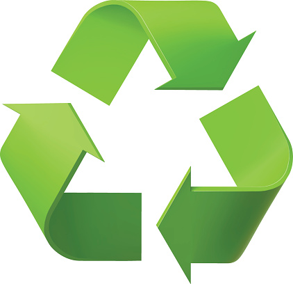 Recycling Symbol Clip Art, Vector Images & Illustrations