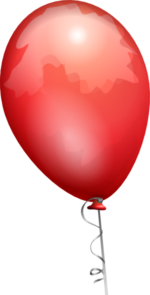 Balloons-aj clip art - vector clip art online, royalty free ...