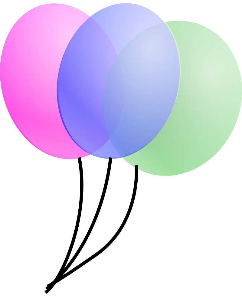 Clipart - balloons