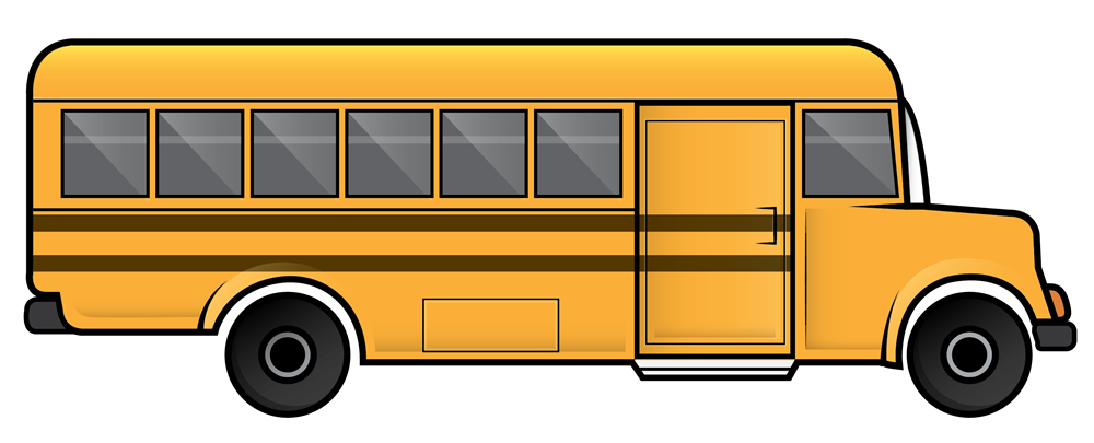 Short School Bus Clipart