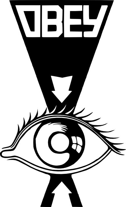 Obey Eye Stencil Template silk screening t-shirt print | print ...