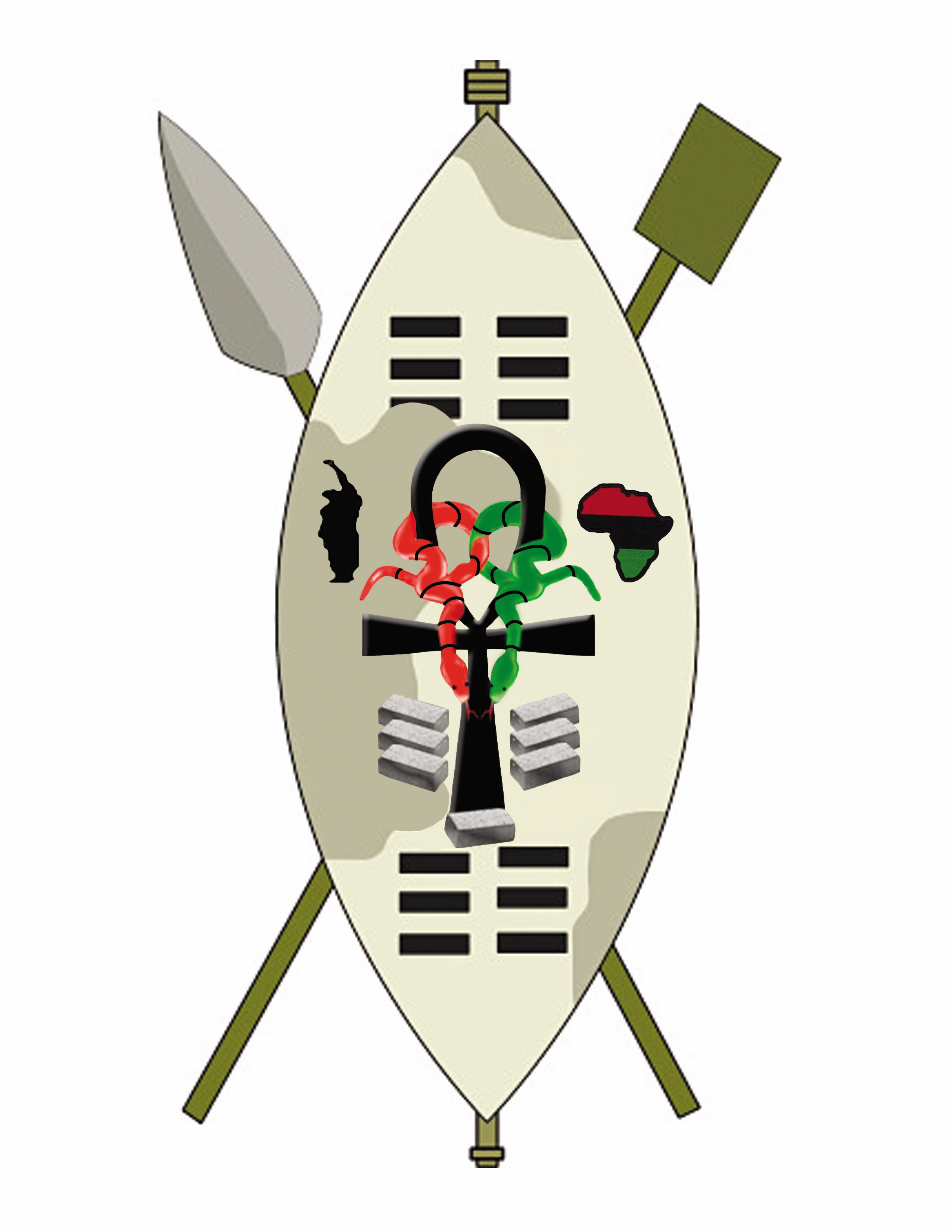 Zulu Shield - ClipArt Best