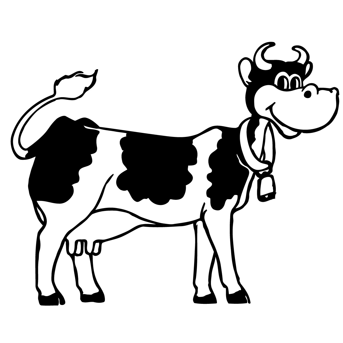 Cow Clip Art Free Cartoon - Free Clipart Images