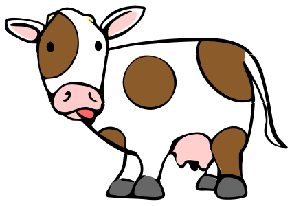 Cow cartoon 04.svg