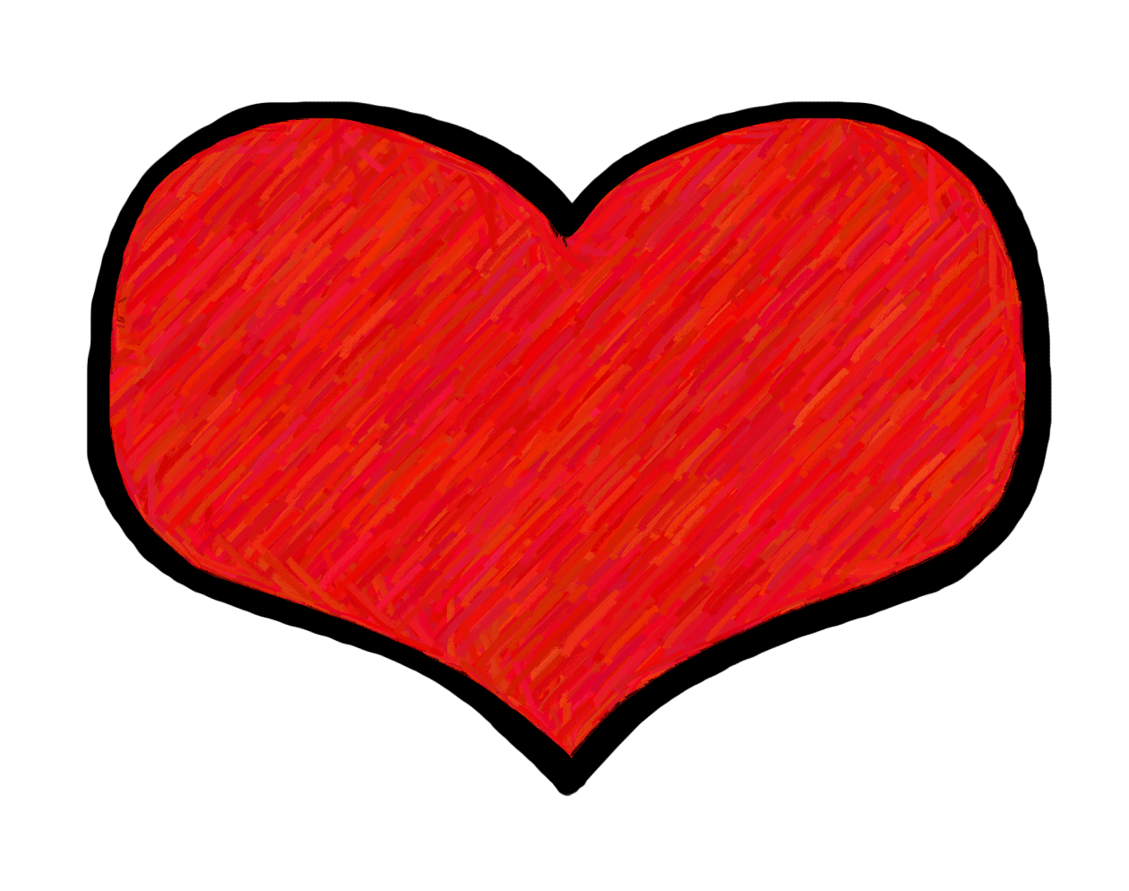 Hearts clipart heart black and white free clipart images - Clipartix