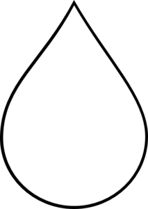 Water Drop Outline - ClipArt Best