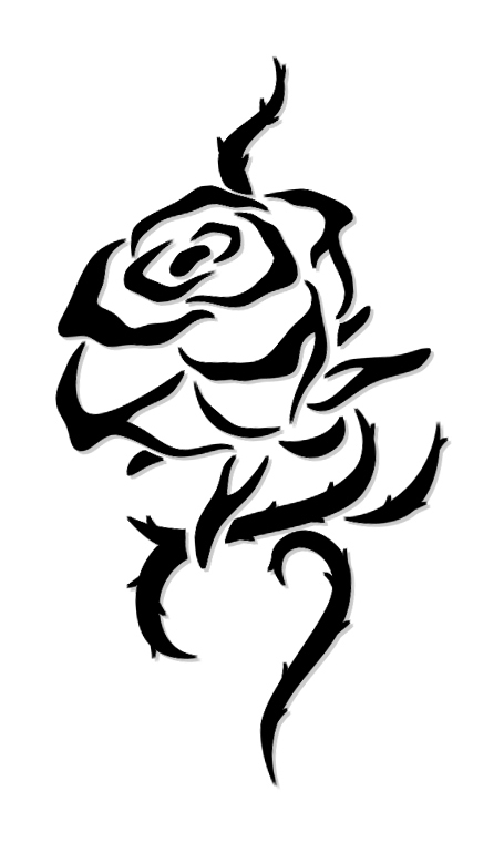 Cool Rose Designs To Draw - ClipArt Best