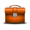 Leather Briefcase Clip Art