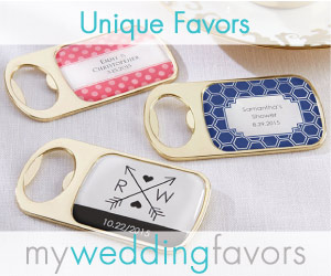 Unique Wedding Favors