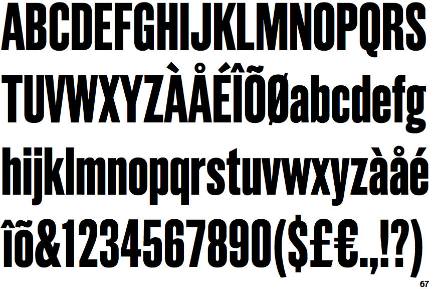 Grotzec Extra Condensed Bold