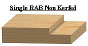 Single Rab Non Kerfed Fire Jamb