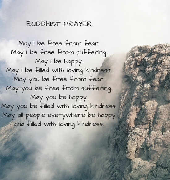 Buddhist prayer