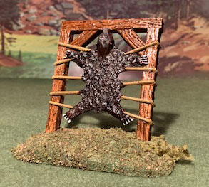 Bearskin Hide Rack