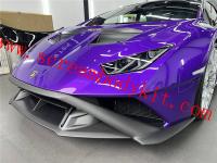 Lamborghini Huracan STO body kit OEM dry carbon fiber front bumper hood spoiler wing rear bumper