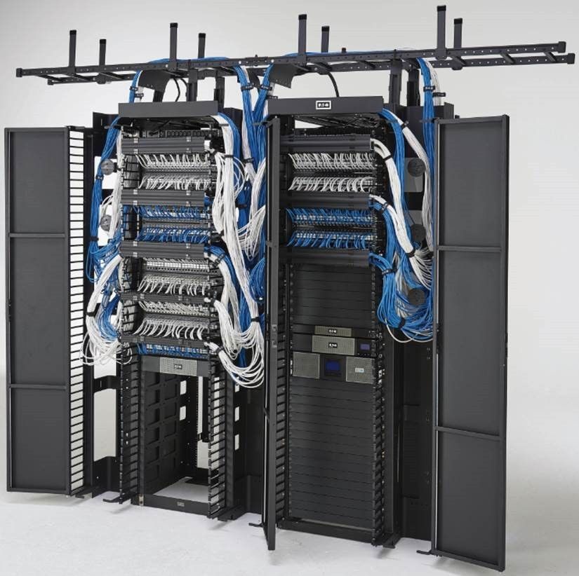 Server Rack Cabinet Cable Management