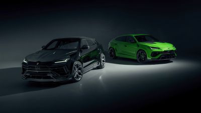 Lamborghini Urus Performante, 8K, Novitec, 5K, Dark background