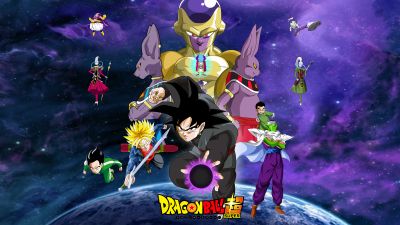 Dragon Ball Super, Character art, Frieza, Goku Black, Trunks, Piccolo, Gohan, 5K, 8K