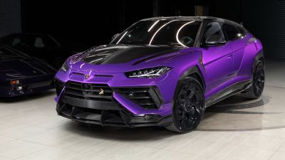 TopCar Lamborghini Urus REvo, Limited edition, 5K, Purple aesthetic, Lamborghini Urus