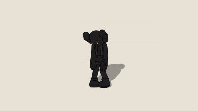 KAWS Small Lie, Kaws alone, Sad, 5K, Simple