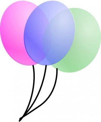 Balloons clip art