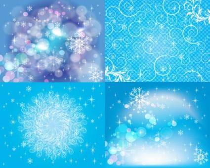 Bright stars background 02 vector