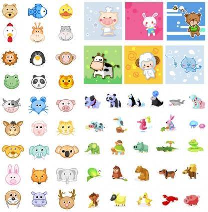 Icon daquan animal articles vector