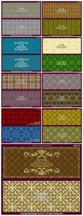 18 of the retro elegant lace pattern vector