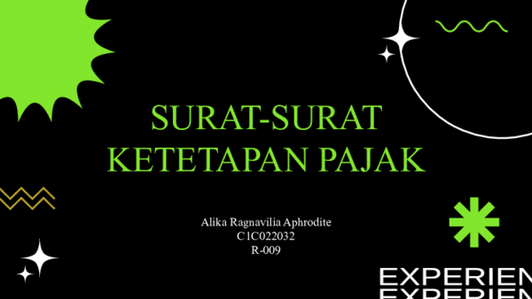 First page of “PPT Surat Ketetapan Pajak”