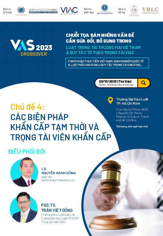 First page of “Chủ đề 4: CÁC BIỆN PHÁP KHẨN CẤP TẠM THỜI VÀ TRỌNG TÀI VIÊN KHẨN CẤP”