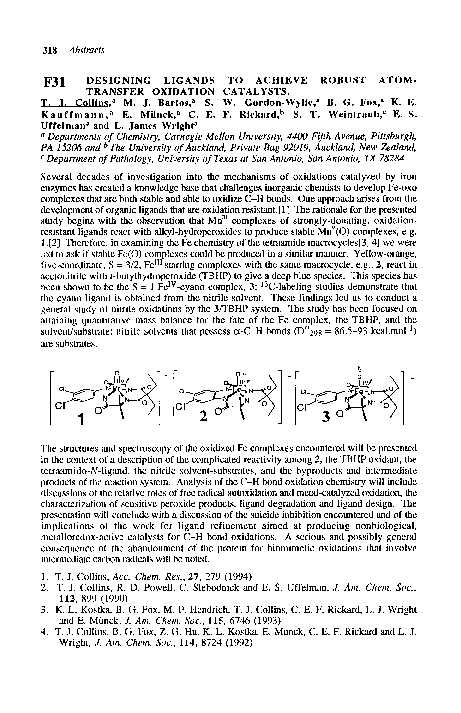 First page of “Designing ligands to achieve robust atom-transfer oxidation catalysts”