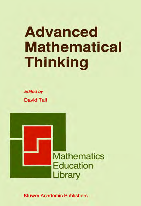 First page of “Advanced Mathematical Thinking”