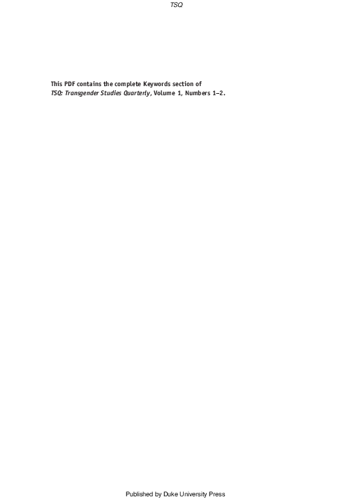 First page of “Error (keyword essay)”