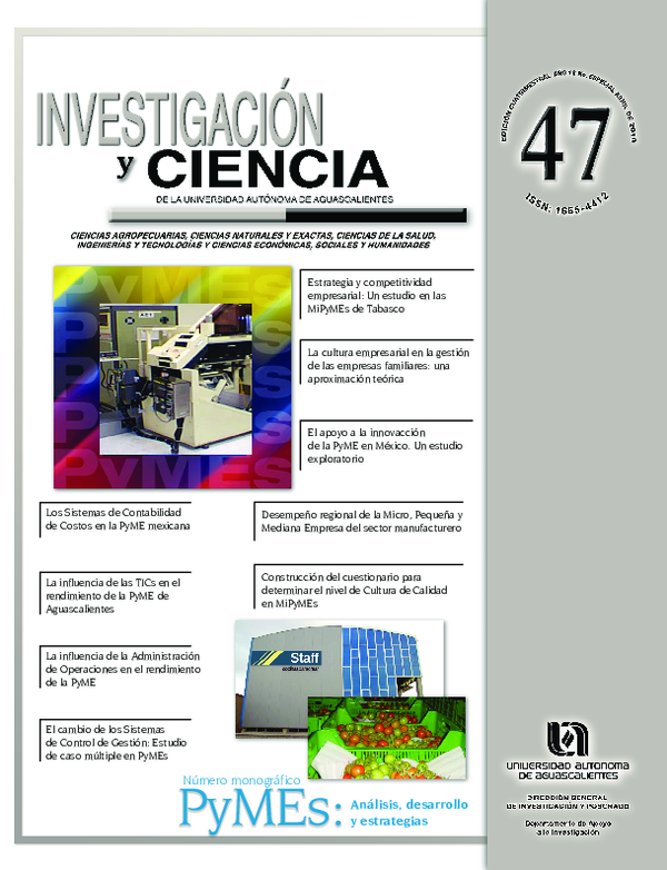 First page of “Investigación y ciencia”